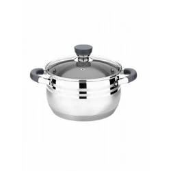 Кастрюля LARA Mercury LR02-473 4.9 л (серебристый)