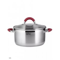 Кастрюля LARA Mercury LR02-474 6.5 л (серебристый)