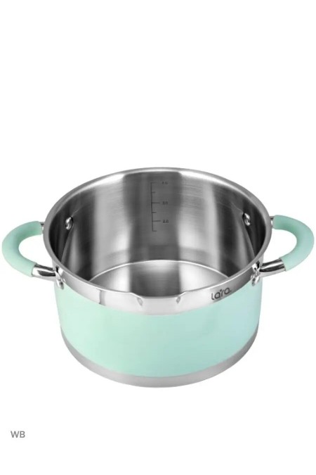 Кастрюля LARA Mint LR02-543 4.4 л (мятный) 1