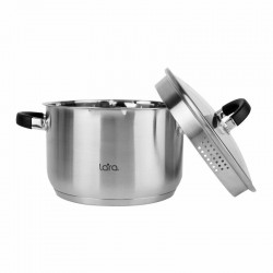 Кастрюля LARA Ника LR02-905 2.1 л (серебристый)