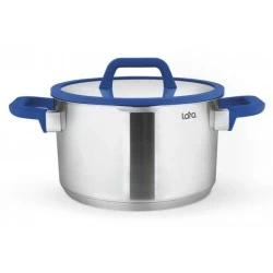 Кастрюля LARA Сапфир LR02-790 2 л (серебристый)