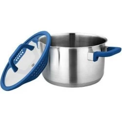 Кастрюля LARA Сапфир LR02-793 4.9 л (серебристый)