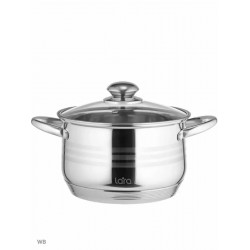 Кастрюля LARA Sonata LR02-580 2.1 л (серебристый)