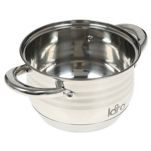 Кастрюля LARA Sonata LR02-580 2.1 л (серебристый) 1