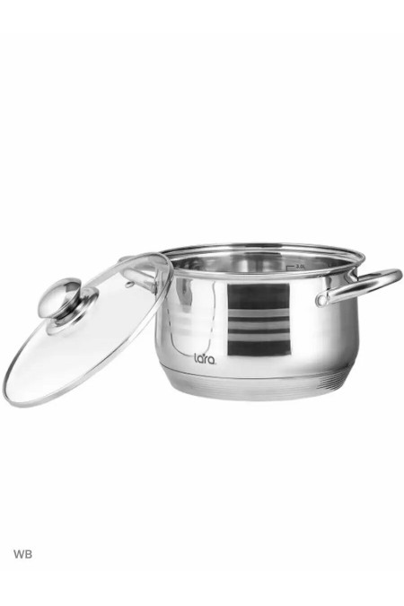 Кастрюля LARA Sonata LR02-581 2.9 л (серебристый) 2