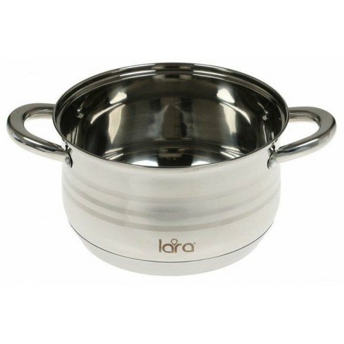 Кастрюля LARA Sonata LR02-582 3.9 л (серебристый) 6