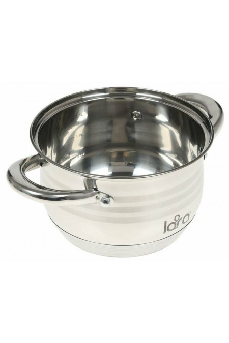 Кастрюля LARA Sonata LR02-582 3.9 л (серебристый) 7