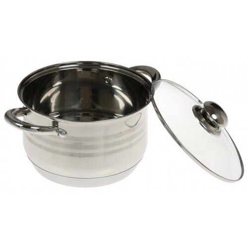 Кастрюля LARA Sonata LR02-582 3.9 л (серебристый) 9