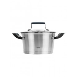 Кастрюля LARA Венера LR02-281 5.5 л (серебристый)