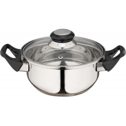 Кастрюля Mallony BAK-01 1,4 л (серебристый)