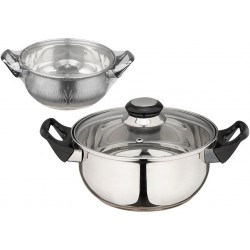 Кастрюля Mallony BAK-02 2 л (серебристый)