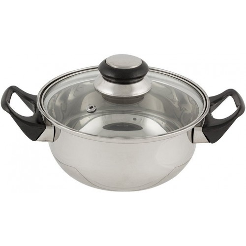 Кастрюля Mallony BAK-S-01 1.4 л (серебристый) 