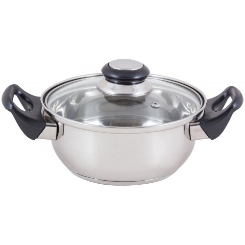 Кастрюля Mallony BAK-S-01 1.4 л (серебристый) 1