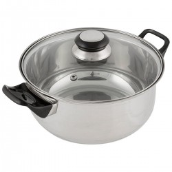 Кастрюля Mallony BAK-S-03 2,8 л (серебристый)