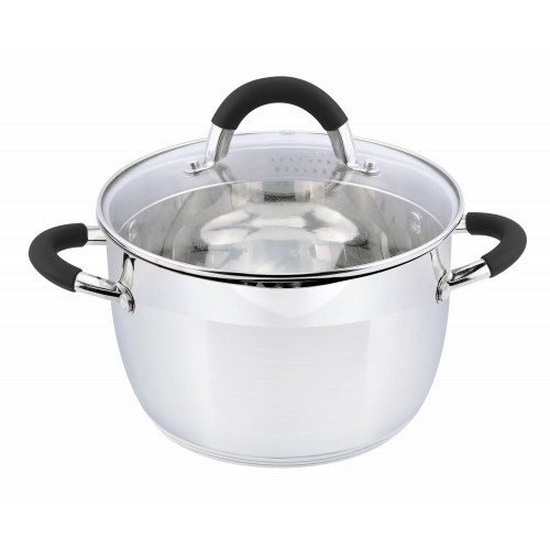 Кастрюля Mallony Bravo 005428 2.1 л (серебристый) 1