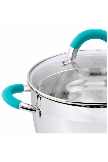 Кастрюля Mallony Bravo 005430 3,9 л (серебристый) 1