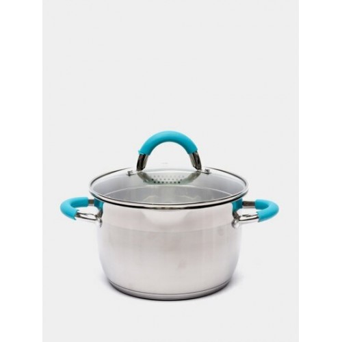 Кастрюля Mallony Bravo 005430 3,9 л (серебристый) 1