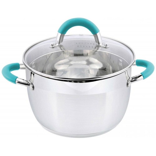 Кастрюля Mallony Bravo 005430 3,9 л (серебристый) 4