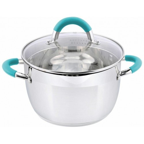 Кастрюля Mallony Bravo 5.1 л (серебристый) 