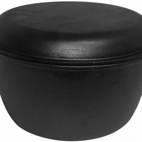 Кастрюля Mallony CC-20/30 2,2 л с крышкой-сковородой (черный) 7