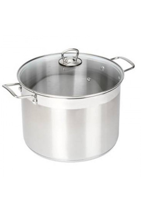 Кастрюля Mallony Culinaria 105802 10.6 л (серебристый) 2