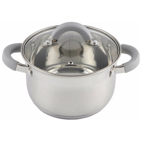 Кастрюля Mallony Felicita 2.9 л (серебристый) 1