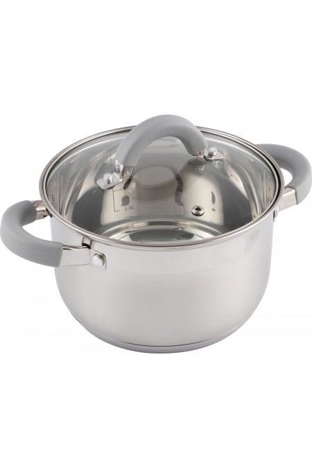 Кастрюля Mallony Felicita 2.9 л (серебристый) 3