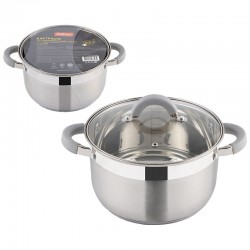 Кастрюля Mallony Felicita 5.1 л (серебристый)