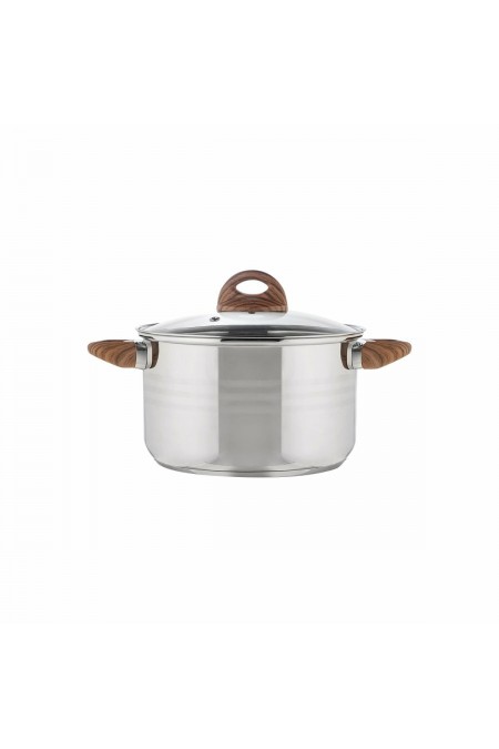 Кастрюля Mallony Foresta 106803 5 л (серебристый) 2