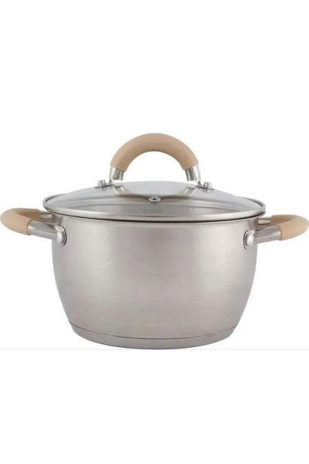 Кастрюля Mallony Fortuna 2.5 л (серебристый) 