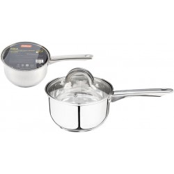 Кастрюля Mallony Mediano 1.9 л (серебристый)