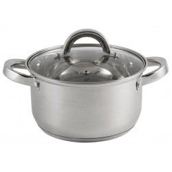 Кастрюля Mallony Mediano 2.6 л (серебристый)