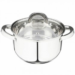 Кастрюля Mallony Mediano 2.6 л (серебристый)