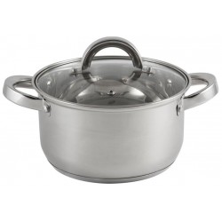 Кастрюля Mallony Mediano 5.8 л (серебристый)