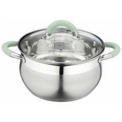 Кастрюля Mallony Mentolo 2.6 л (серебристый)