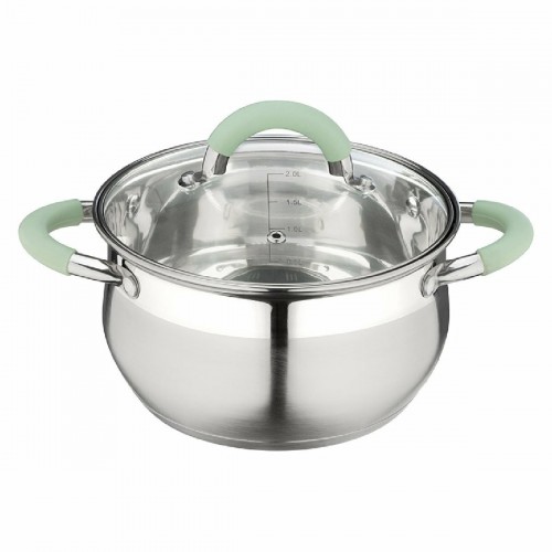 Кастрюля Mallony Mentolo 2.6 л (серебристый) 1