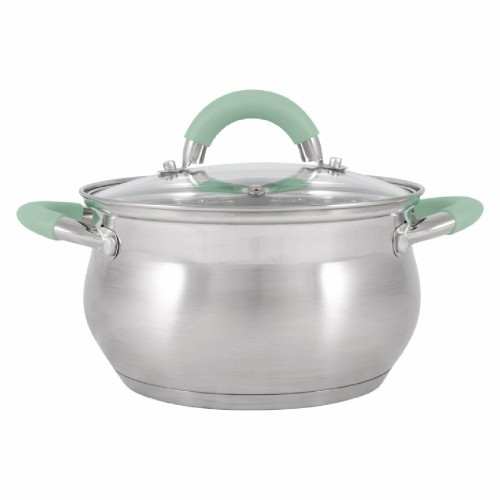 Кастрюля Mallony Mentolo 2.6 л (серебристый) 2