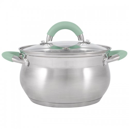 Кастрюля Mallony Mentolo 2.6 л (серебристый) 5