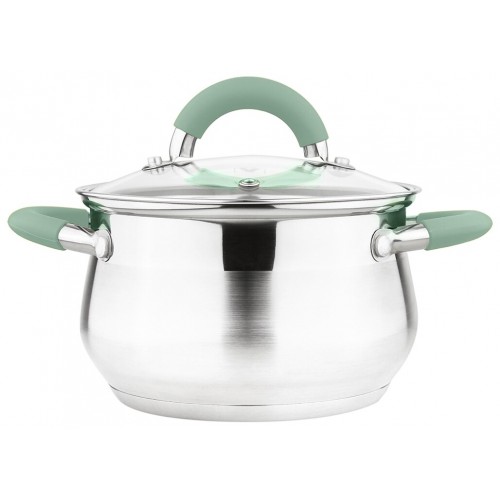 Кастрюля Mallony Mentolo 2.6 л (серебристый) 7