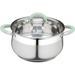 Кастрюля Mallony Mentolo 4.6 л (серебристый)