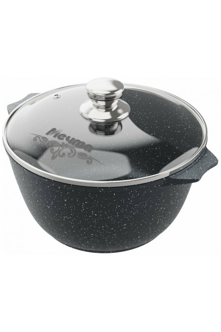 Кастрюля Мечта Гранит 3 л (черный) 