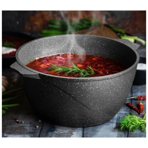 Кастрюля Мечта Гранит 42701 2 л (серый) 9