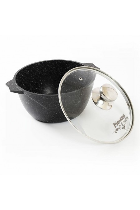 Кастрюля Мечта Гранит black Induction Pro 42802И 2 л (черный) 1