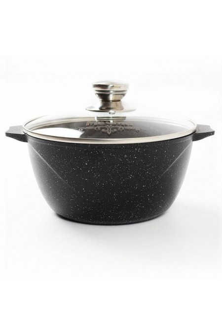 Кастрюля Мечта Гранит black Induction Pro 42802И 2 л (черный) 2