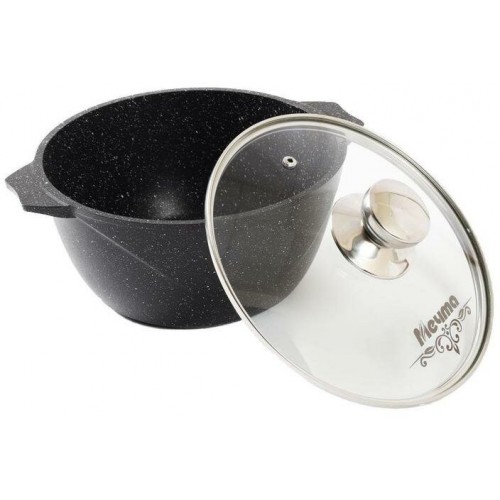 Кастрюля Мечта Гранит black Induction Pro 42803И 2 л (черный) 1