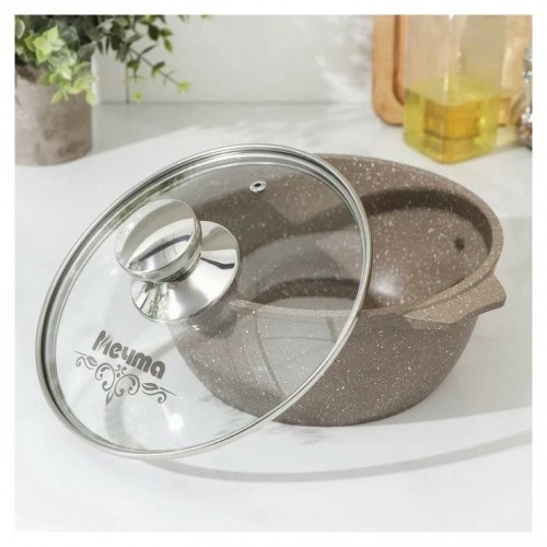 Кастрюля Мечта Гранит brown 42806 2 л (коричневый) 8