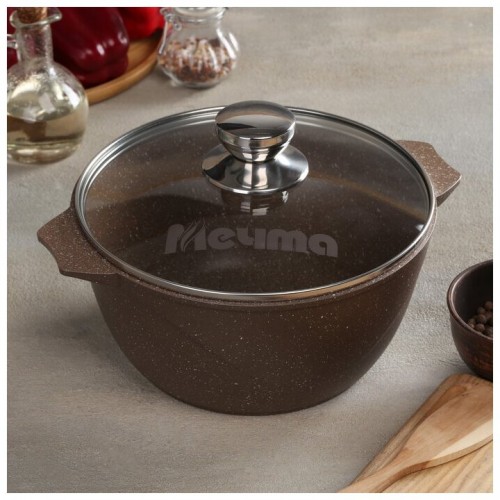 Кастрюля Мечта Гранит brown 43806 3 л (коричневый) 6
