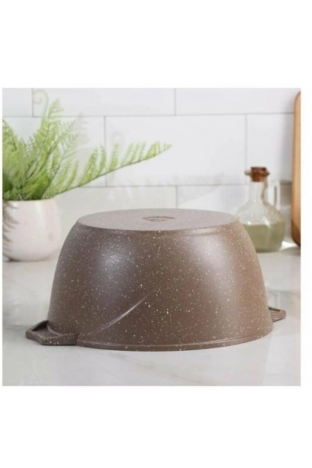 Кастрюля Мечта Гранит brown 43806 3 л (коричневый) 8