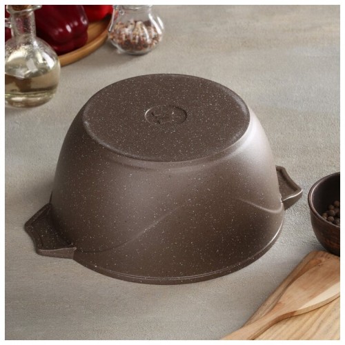 Кастрюля Мечта Гранит brown 43806 3 л (коричневый) 8