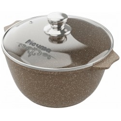 Кастрюля Мечта Гранит brown 45806 5 л (коричневый)